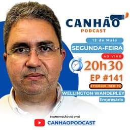 Empresário Wellington Wanderley é o convidado do episódio 141 do Canhão Podcast: os impactos humanos e econômicos do afundamento do solo em Maceió ganham voz